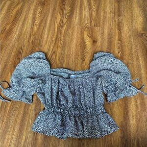 H&M floral top - M